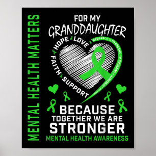 Affiche Santé mentale S Grandgirl Mental Health Award
