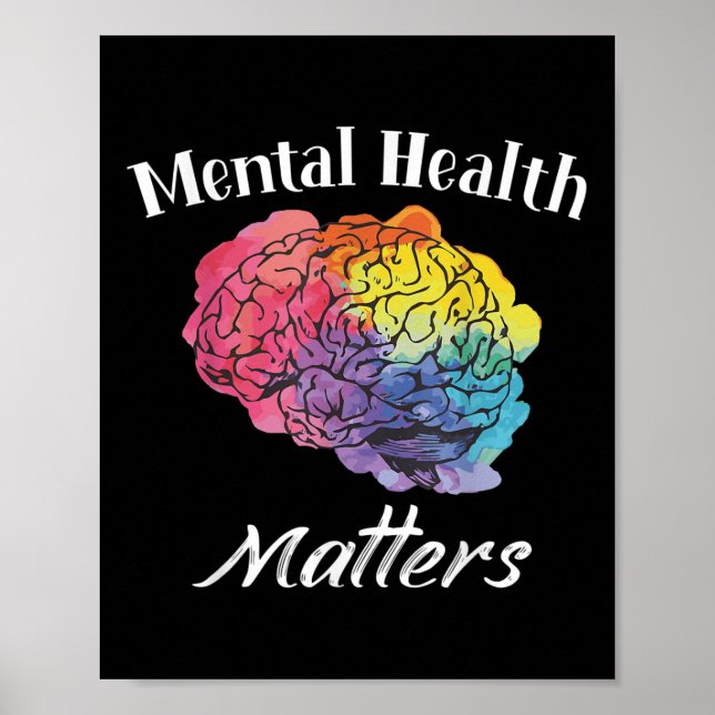 Affiche Santé Mentale S Mettre Fin À La Stigmatisation Sen (Devant)