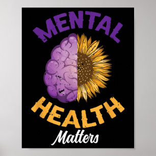 Affiche Santé mentale S _ Sensibilisation en santé mentale