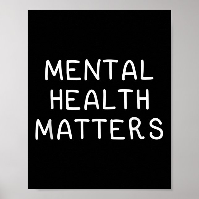 Affiche Santé Mentale S, Sensibilisation Et Soutien Déclar (Devant)