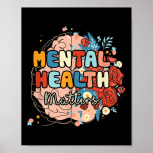 Affiche Santé mentale S Vous êtes assez Mois de sensibilis
