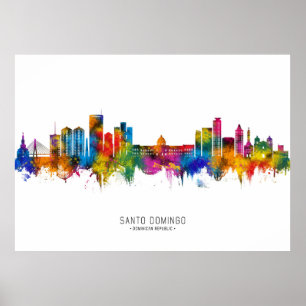Affiche Santo Domingo Dominican
