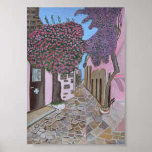 Affiche Santorin 2 Grèce