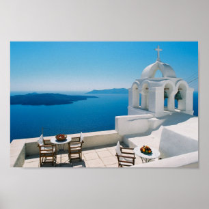 Affiche Santorini
