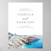 SANTORINI GRÈCE Destination Mariage Bienvenue