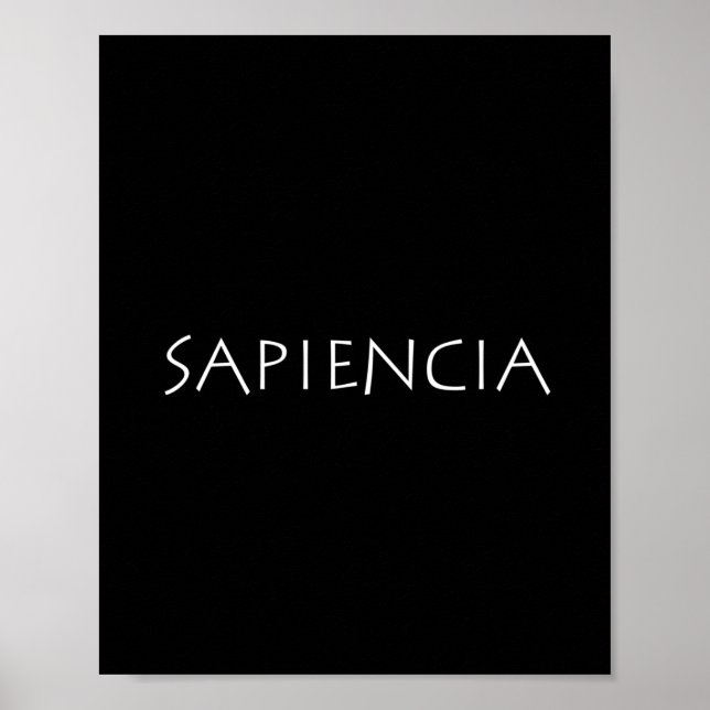 Affiche Sapiencia (Devant)