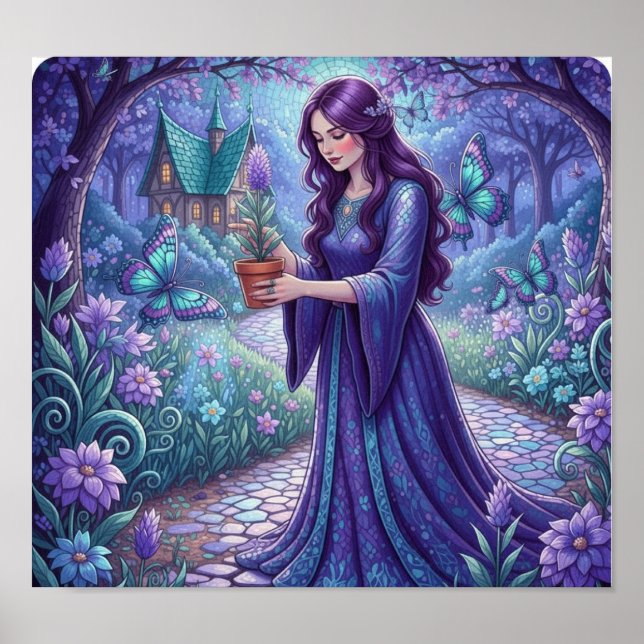 Affiche SapphireButterFly2 (Devant)