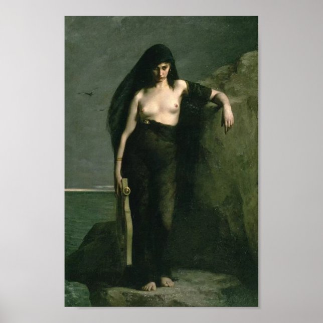 Affiche Sappho De Charles Auguste Mengin (Devant)