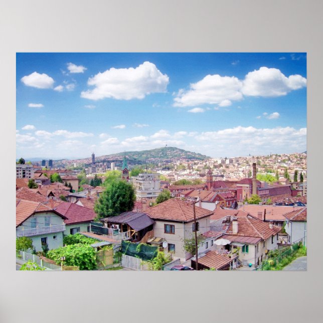 Affiche Sarajevo, Bistrik View (Devant)