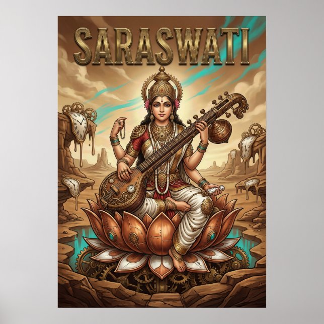 Affiche Saraswati V02 (Devant)