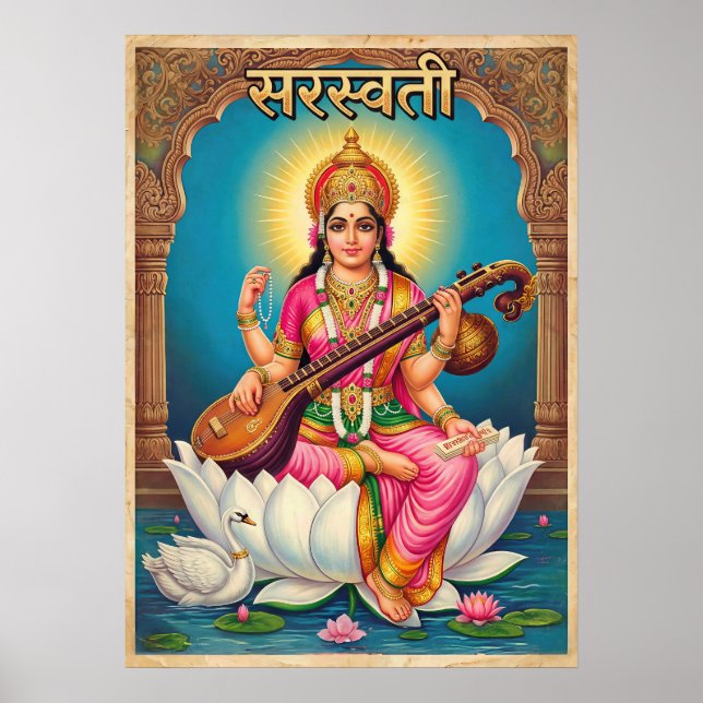 Affiche Saraswati V06 (Devant)