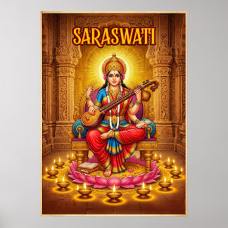 Affiche Saraswati V07