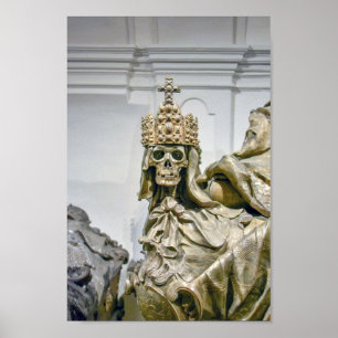 Affiche Sarcophage de l'empereur Charles VI, Vienne, Autri