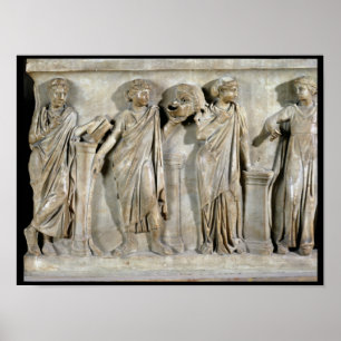 Affiche Sarcophage des Muses 2