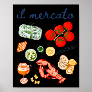 Affiche Sardines d'été au homard et tomate Il Mercato Ital