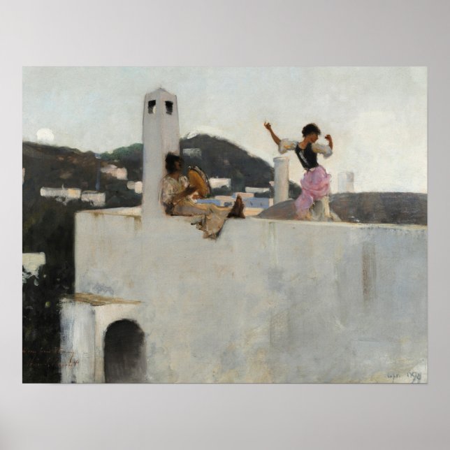 Affiche Sargent - Capri (Devant)
