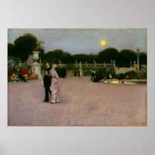 Affiche Sargent - Dans Le Jardin Du Luxembourg