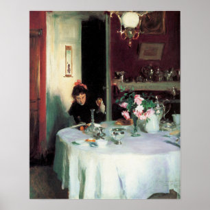 Affiche Sargent - La Table du Petit Déjeuner