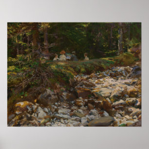 Affiche Sargent - Le Maître Et Ses Élèves