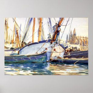 Affiche Sargent - Livraison Majorque 1908