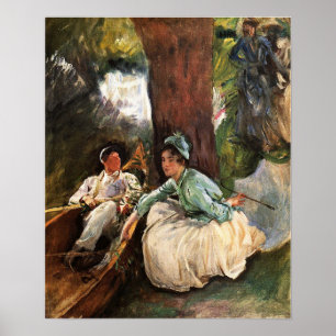 Affiche Sargent - Par La Rivière 1888