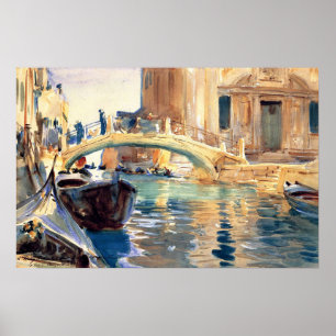 Affiche Sargent - Ponte San Giuseppe Di Castello Venise