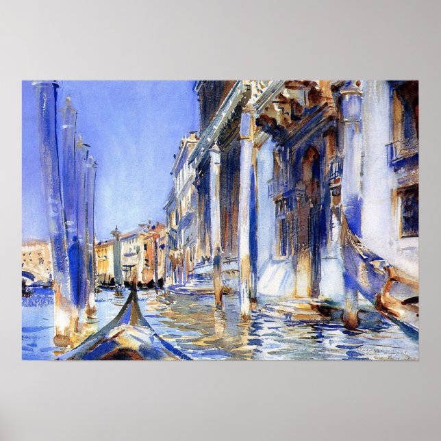 Affiche Sargent - Rio Dell Angelo 1902 (Devant)