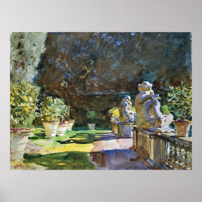 Affiche Sargent - Villa Di Marlia Lucca (Devant)