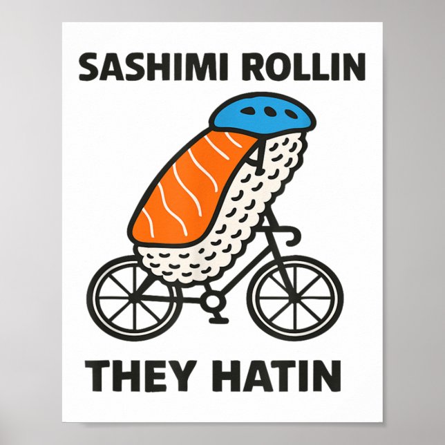 Affiche Sashimi Rollin Ils Hatinent Pour Les Hommes, Les F (Devant)