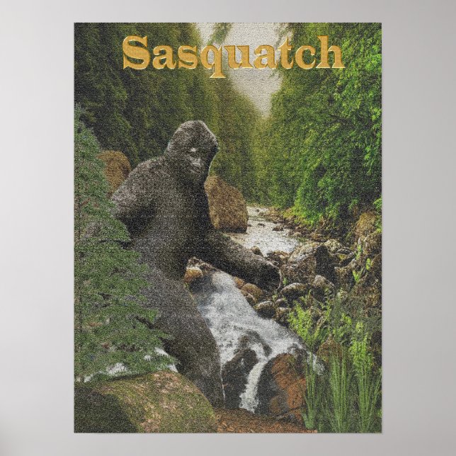 affiche sasquatch (Devant)