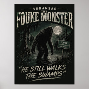 Affiche Sasquatch Bigfoot