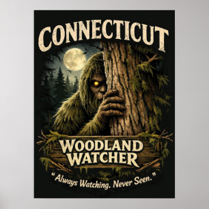 Affiche Sasquatch Bigfoot