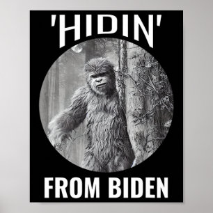Affiche Sasquatch est un républicain conservateur se cacha