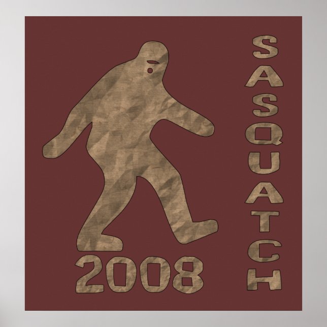 Affiche Sasquatch, Président (Devant)