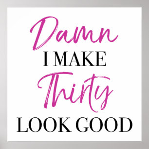 Affiche Sassy 30e anniversaire