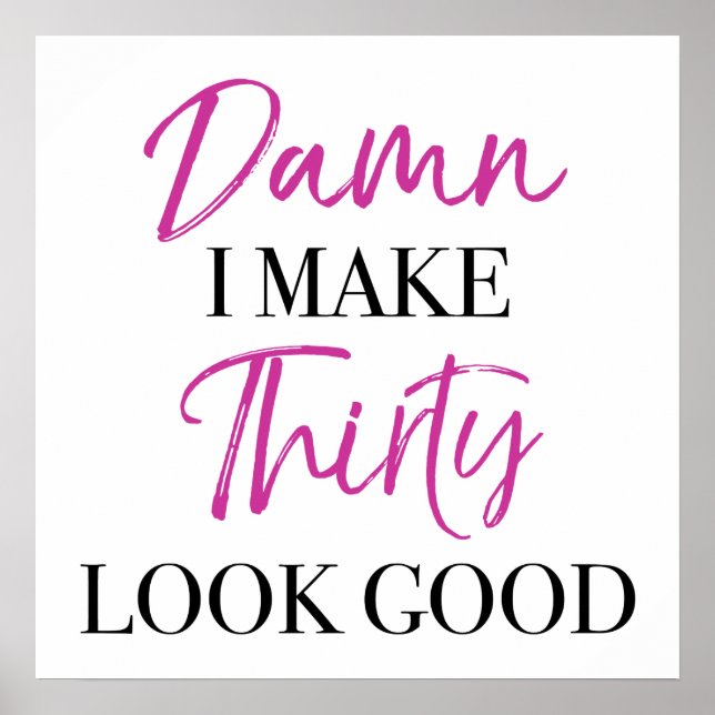 Affiche Sassy 30e anniversaire (Devant)