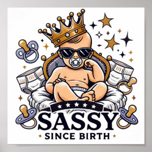 Affiche Sassy depuis la naissance Téléchargement numérique