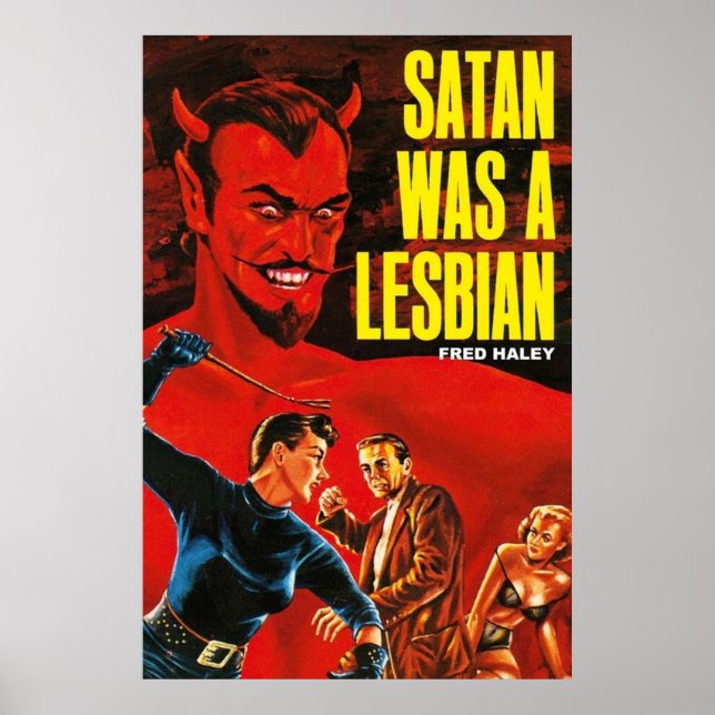 Affiche Satan était une lesbienne (Devant)
