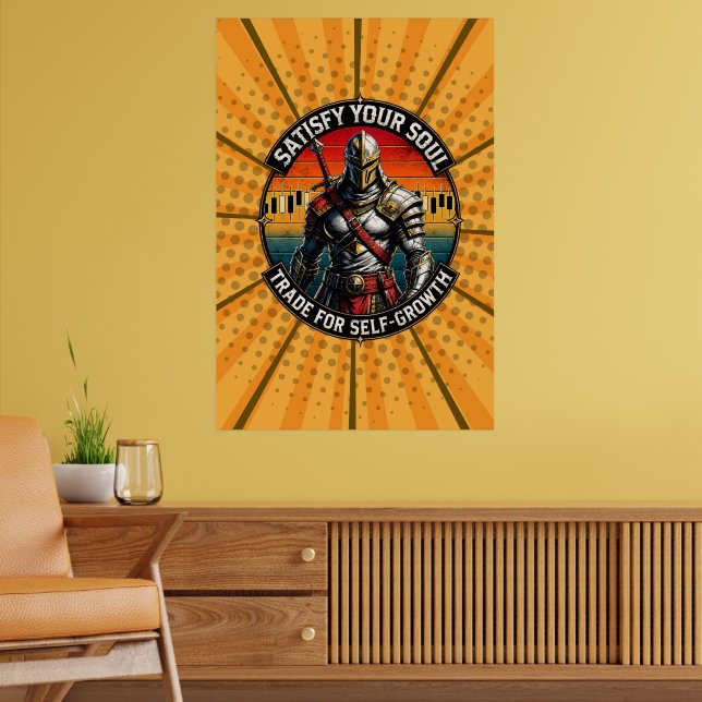 Affiche Satisfaites Votre Âme Échangez pour le Chevalier d (Salon 2)