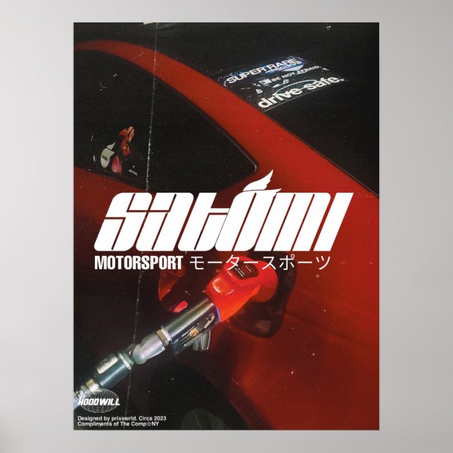 affiche satomi mosport No.111 (Devant)