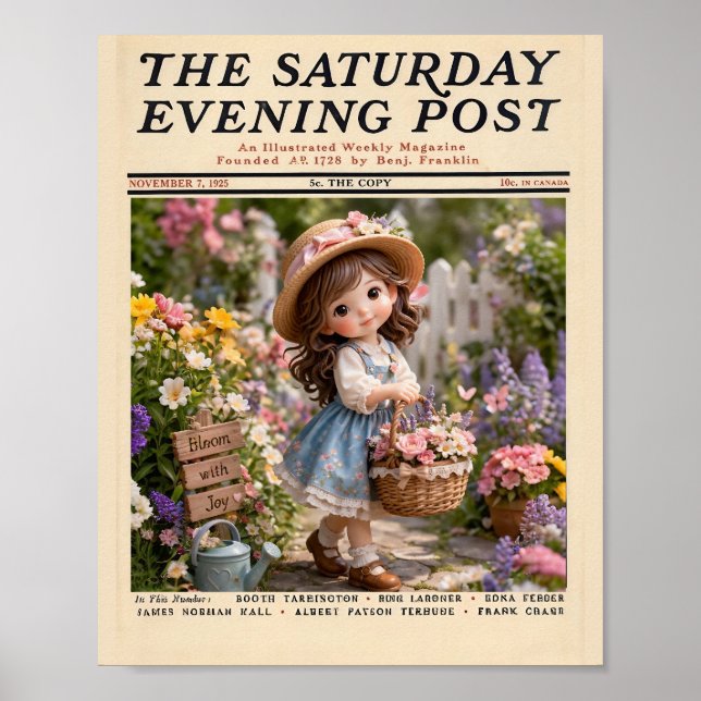 Affiche Saturday Evening Post (Devant)