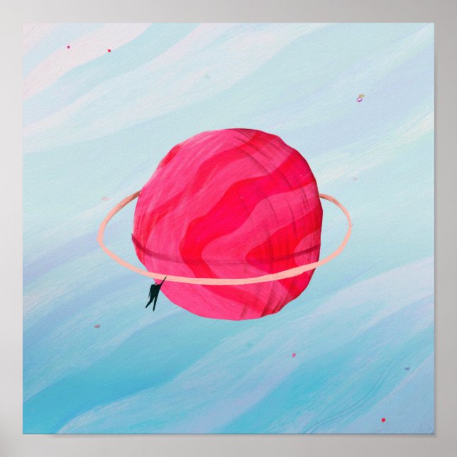 Affiche Saturne (Devant)