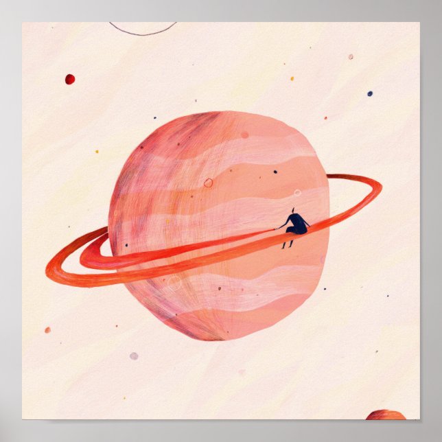 Affiche Saturne (Devant)