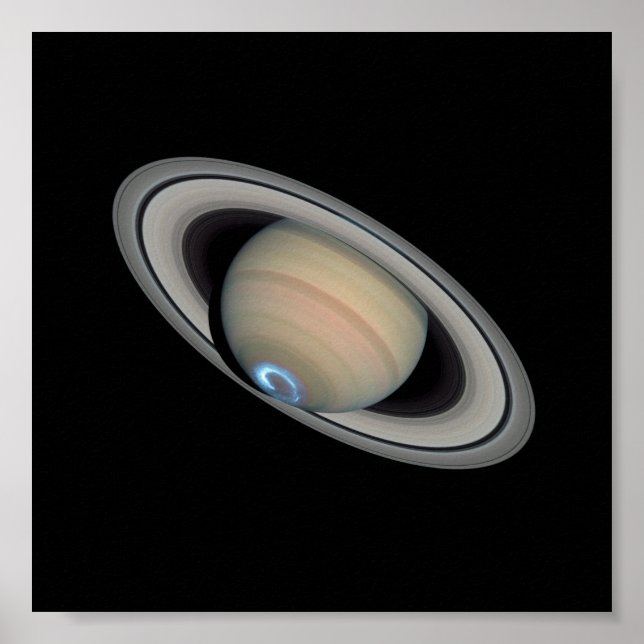 Affiche Saturne Aurora (Devant)