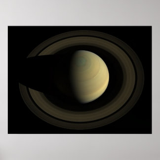 Affiche Saturne d'en haut