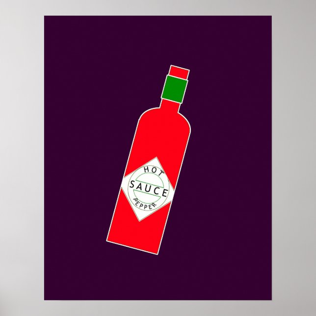 Affiche Sauce au poivre chaud (Devant)