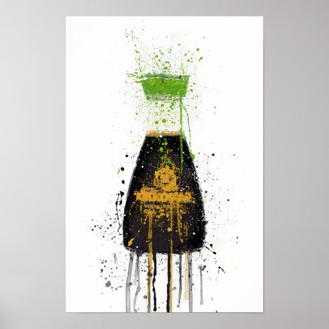 Affiche Sauce Soja Réduite en Sel (Devant)
