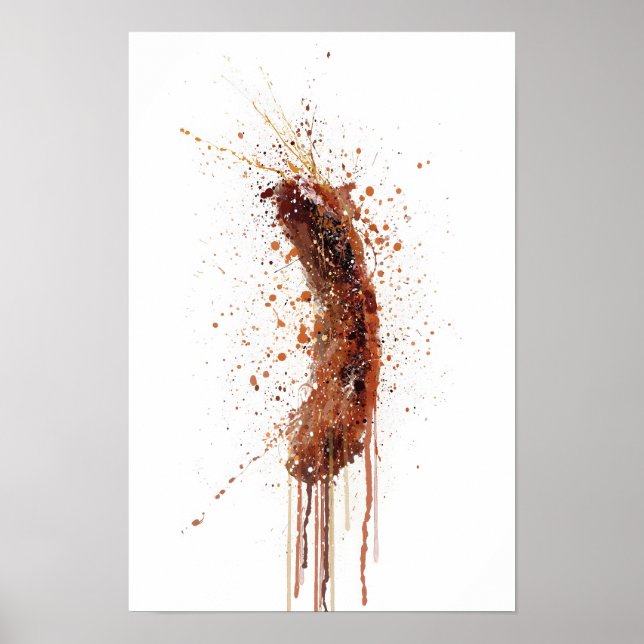 Affiche Saucisson en chapelet (Devant)