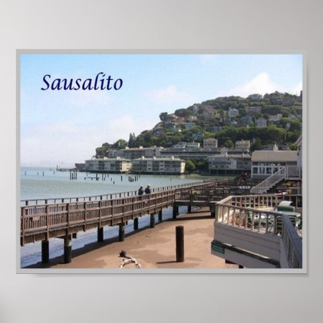 Affiche Sausalito - United States - (Devant)
