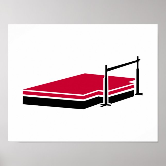 Affiche Saut haut (Devant)